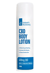 Lotion corporelle apaisante au CBD 400 mg